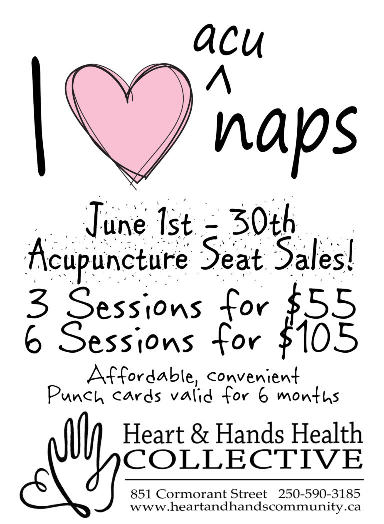 June is *SUMMER* Acupuncture Seat Sales