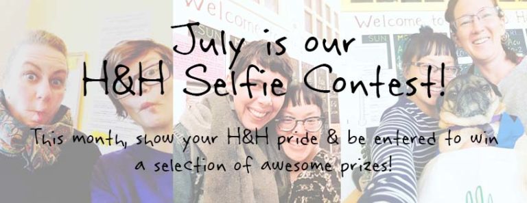 July is our Annual Selfie Contest!