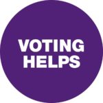 Purple Voting Helps logo