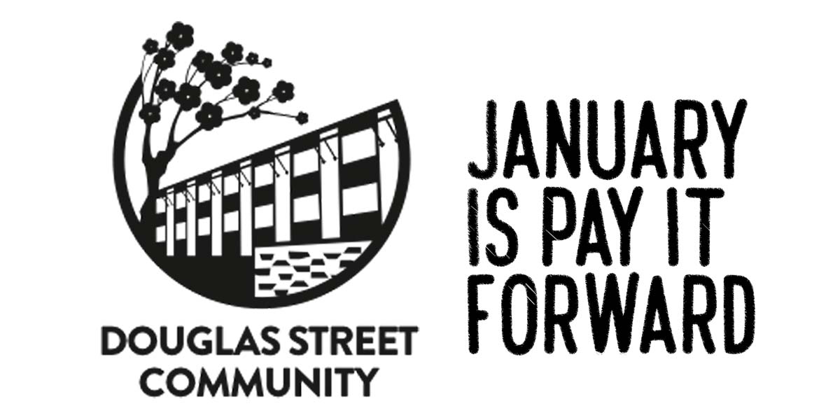 Douglas St Community, January is Pay it Forward month for PHS