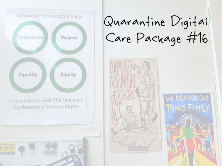 Quarantine Digital Care Package #16